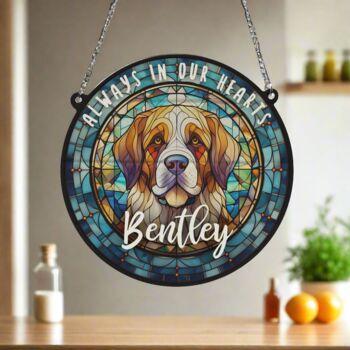 St Bernard Memorial Suncatcher, 5 of 6