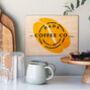 Personalised Coffee Wooden Sign, thumbnail 1 of 5