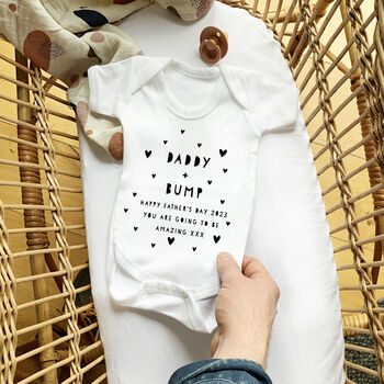 'Daddy / Mummy To Be' Personalised Babygrow, 2 of 9