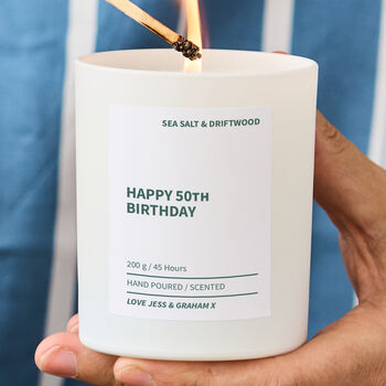 Personalised Birthday Candle, 2 of 6