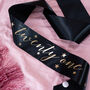 'Twenty One' Birthday Ribbon Sash Other Ages Available, thumbnail 2 of 4