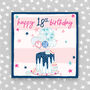18th Birthday Card Cake Theme Boy/Girl, thumbnail 2 of 2