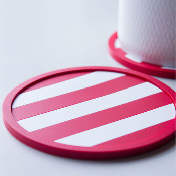 Cornish Red House Warming New Home Gift Coasters Set, 3 of 4