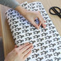 Party Dancing Bear Wrapping Paper, thumbnail 2 of 8