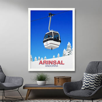 Arinsal Ski Resort Poster, 2 of 6