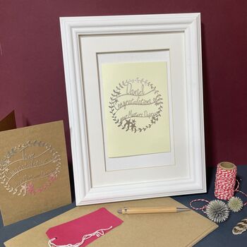 Personalised Masters Degree Card, 7 of 9