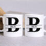 Personalised Initial And Name Mug – 10oz Glossy White, thumbnail 3 of 8
