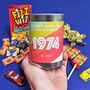 Personalised Special Year Retro Sweet Tins With Music, thumbnail 1 of 6
