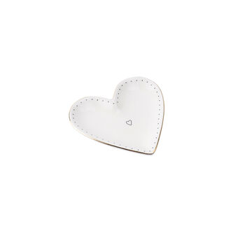 Heart Ceramic Trinket Dish In Gift Box, 3 of 3