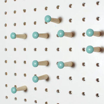 Coloured Pegboard Pegs, 6 of 12
