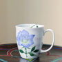 Japan Made Ceramic Mug With Floral Motif, thumbnail 4 of 7
