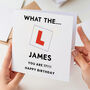 Personalised Funny 17th Birthday Card, thumbnail 1 of 2