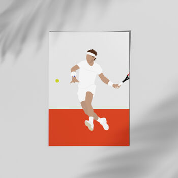Rafael Nadal Tennis Poster, 3 of 3