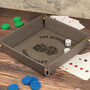 Pair Of Dice Rolling Snap Up Table Top Gaming Tray, thumbnail 2 of 5