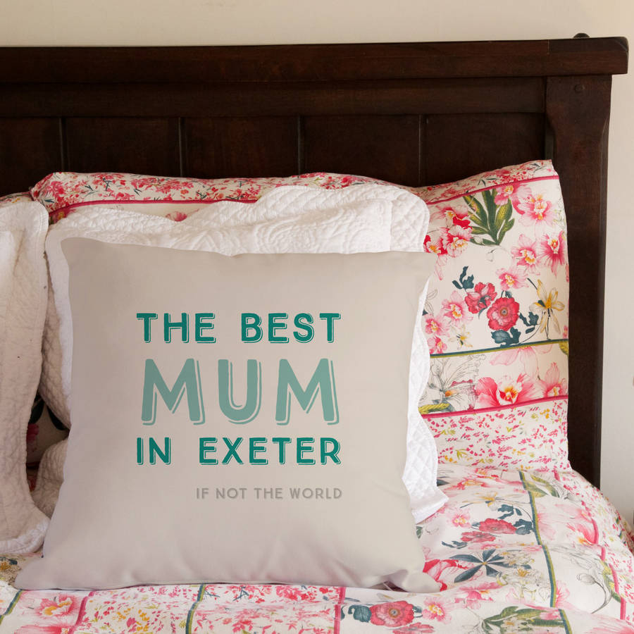 best in… personalised cushion by claire close
