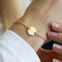 Rubber Duck Bracelet – Gift For Duck Lovers, Engraved Duck Disc Bracelet, Funny Gift For Friend, thumbnail 1 of 6