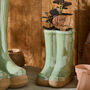 Personalised Green Wellington Planter, thumbnail 3 of 9