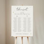 Moon And Stars Wedding Banquet Table Plan Sign, thumbnail 1 of 7