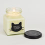 Cat Slogan Scented Candle, thumbnail 5 of 5