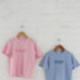 Personalised Bubble Embroidered T Shirt And Short Set, thumbnail 3 of 9