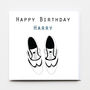Happy Birthday Brogue Greeting Card, thumbnail 1 of 2