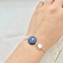 Clay And Freshwater Pearl Adjustable Handmade Bracelet, thumbnail 7 of 10