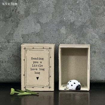 Sending You A Love Bug Mini Matchbox Trinket East Of India, 2 of 3