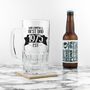 Dad’s Personalised Established Beer Glass Tankard, thumbnail 4 of 5