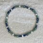 Aqua Bead And Freshwater Pearls Bracelet, thumbnail 1 of 6