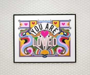 You Are Art Poster Print For Pride 2023, 3 of 8