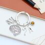 Therapist Personalised Keyring Psychiatrist Gift, thumbnail 1 of 7