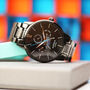 Men's Personalised Watch In Black Architect Apollo, thumbnail 5 of 5