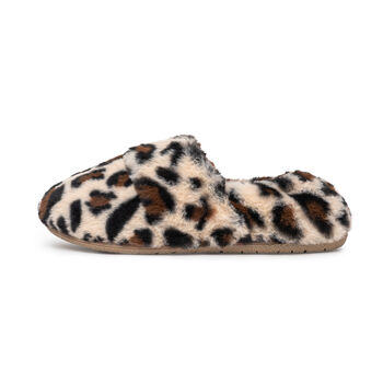 Animal Print Women's Heated Slippers With Removable Heatpads, 3 of 5