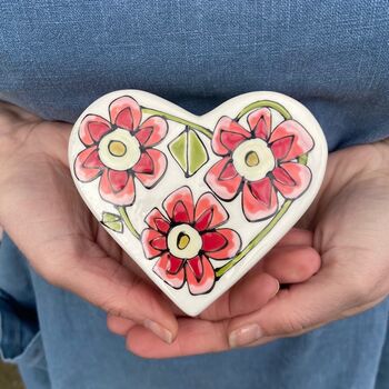 Personalised Ceramic Heart Box, 4 of 9