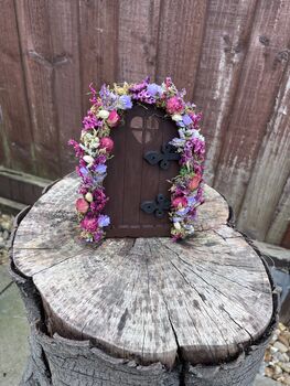 Dried Flower Fairy Door, 4 of 5