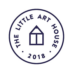 Logo with The Little Art House company name on.