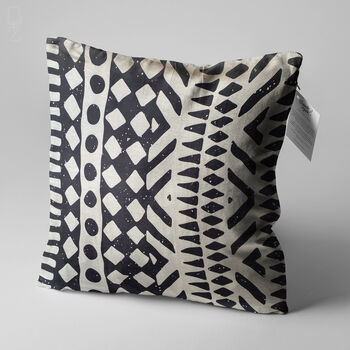 Ethnic Traditional Pattern Geometric Cushion Cover, 3 of 7