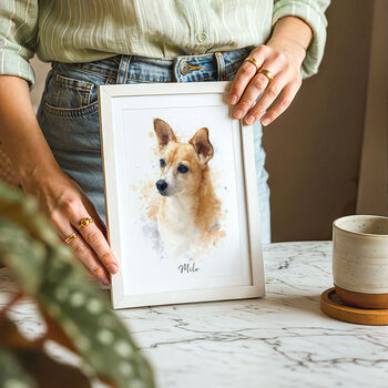 Personalised Dog, Horse And Pet Watercolour Portrait, 4 of 12