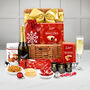 Red Robin Christmas Food Hamper With Sparkling Prosecco, thumbnail 1 of 4