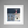 'Cormorants And Lighthouse' Print, thumbnail 2 of 3