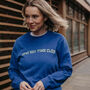 9 Pm Bedtime Club Slogan Sweatshirt, thumbnail 4 of 9