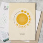 Personalised 'Trips Around The Sun' Print, thumbnail 2 of 4