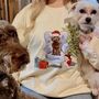Personalised Dog Lover Christmas Jumper, thumbnail 1 of 8