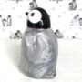 Cute Hand Blown Solid Glass Penguin Chick Figurine, thumbnail 4 of 7