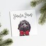 Personalised Pet Christmas Bow Card, thumbnail 3 of 10