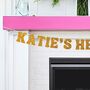 Gold Glitter Hen Party Bunting, thumbnail 4 of 5