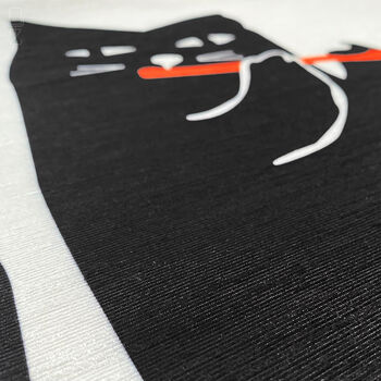 Black Cat Cushion Cover Set Of Two, 6 of 12