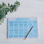 New Week New Goals To Do List Weekly Planner Desk Pad, thumbnail 10 of 10