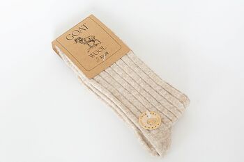 Natural Cashmere Socks, Wool Soft And Warm, 6 of 12