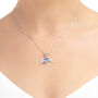Angel Wing Pendant With Real Flowers Forget Me Nots Or Poppy/Rose, thumbnail 1 of 10